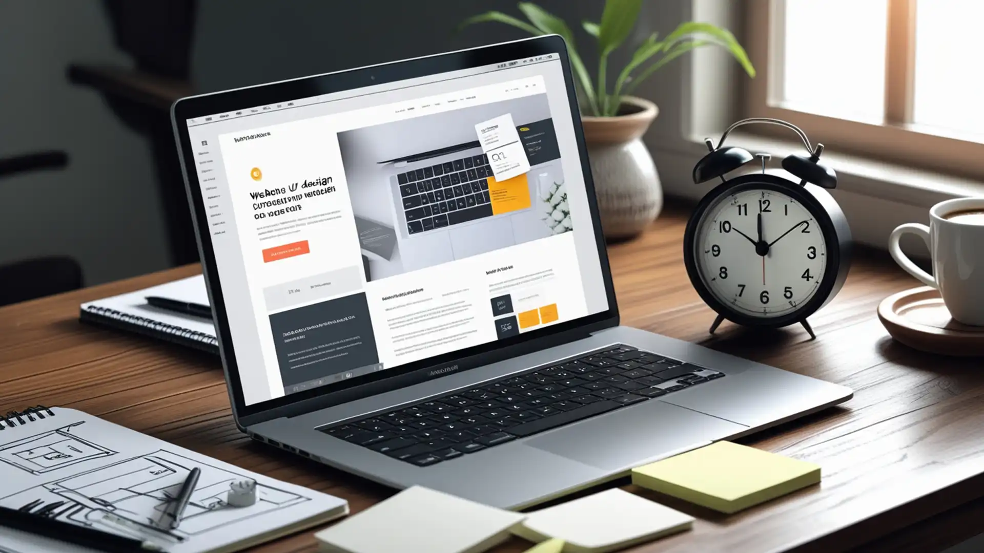 چقدر زمان می‌برد یک سایت طراحی شود؟