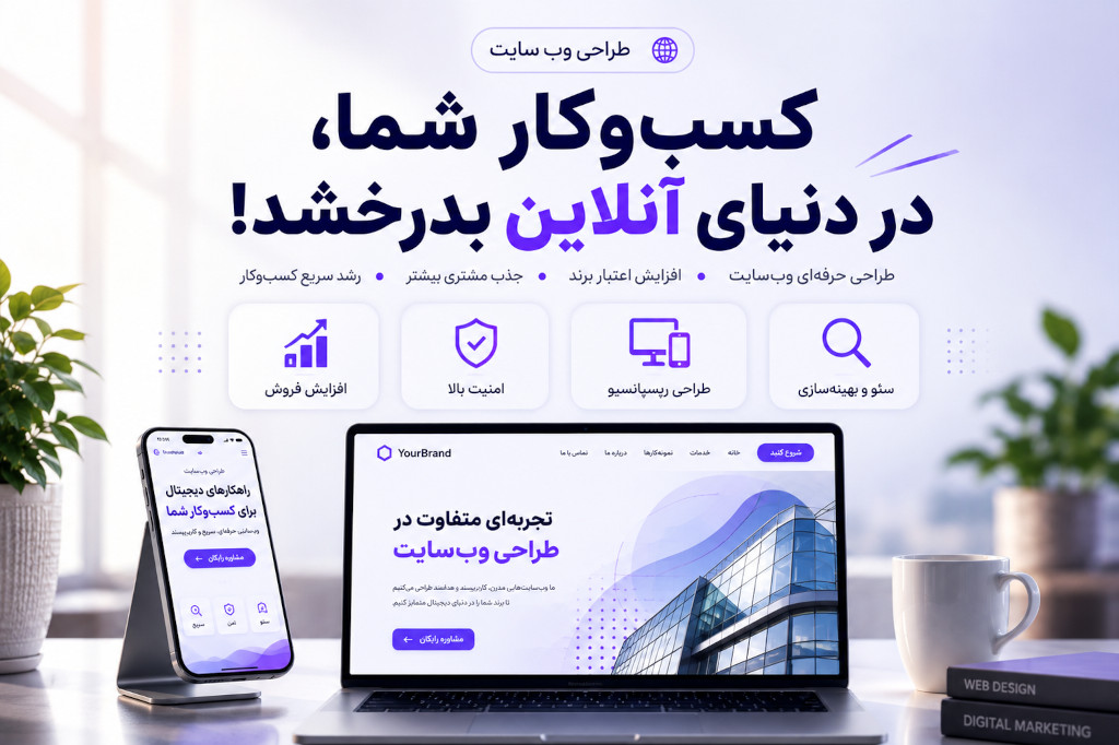 طراحی وب سایت چیست و چرا هر کسب‌وکاری به یک سایت حرفه‌ای نیاز دارد؟