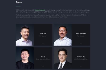 نقد بررسی تیم ارز دیجیتال Woo Network